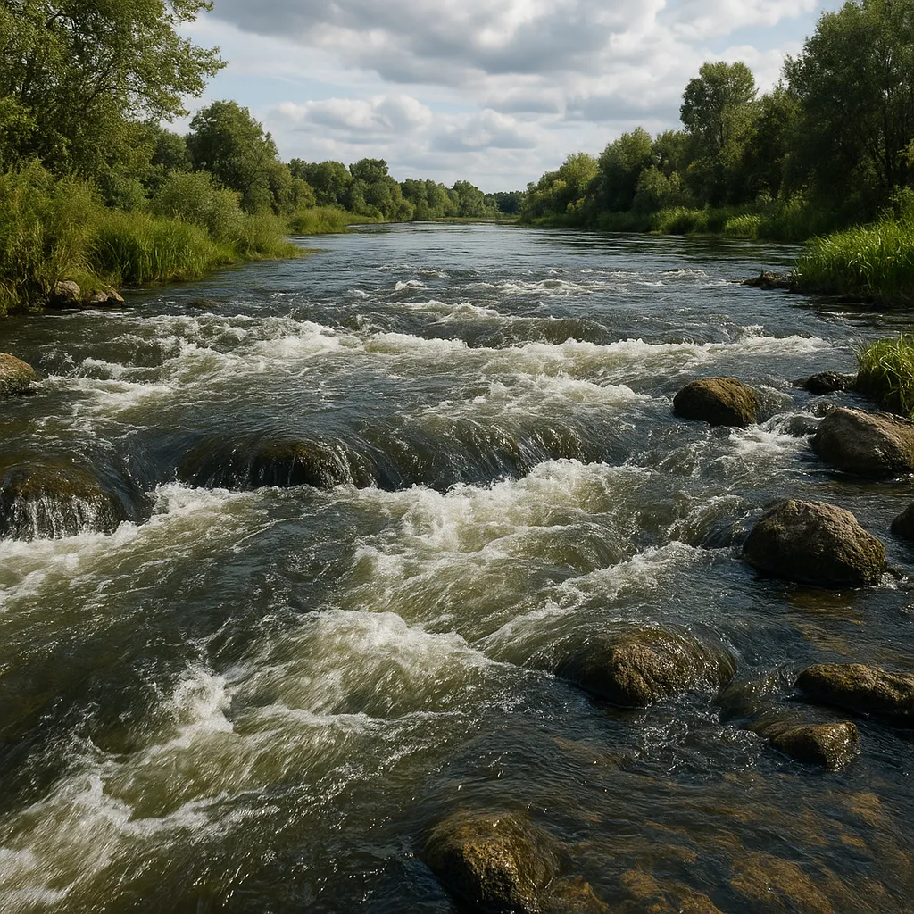 Rzeka Narew – boleniowe przelewy i szybki nurt