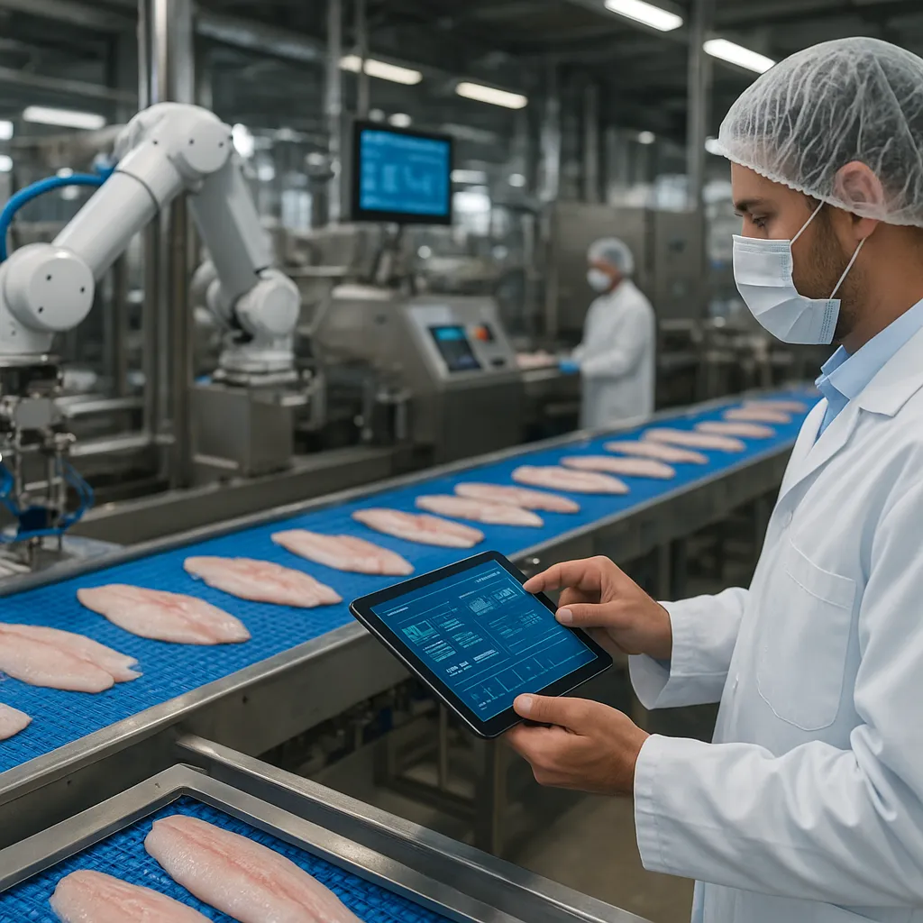 Inteligentne systemy zarządzania produkcją (MES) w przetwórstwie rybnym