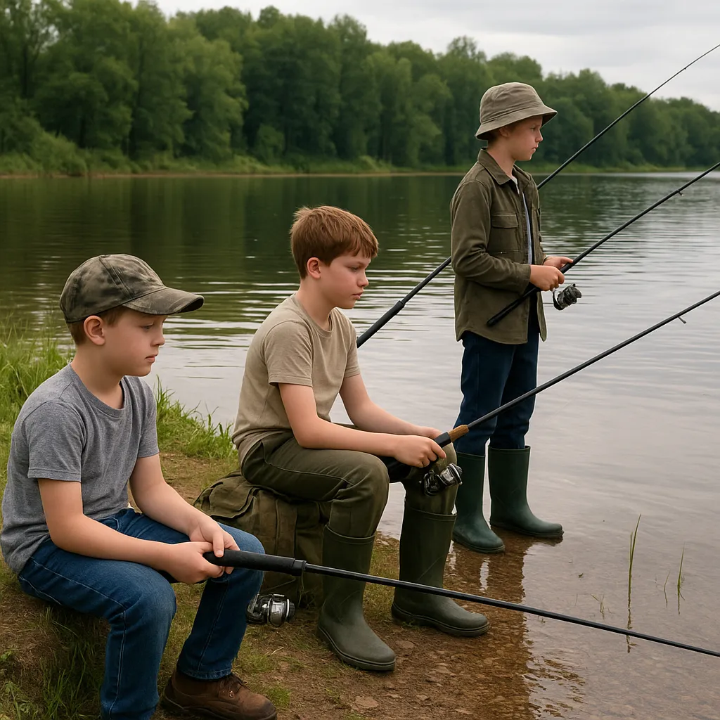 Wędkowanie dzieci i młodzieży – jakie przepisy obowiązują nieletnich
