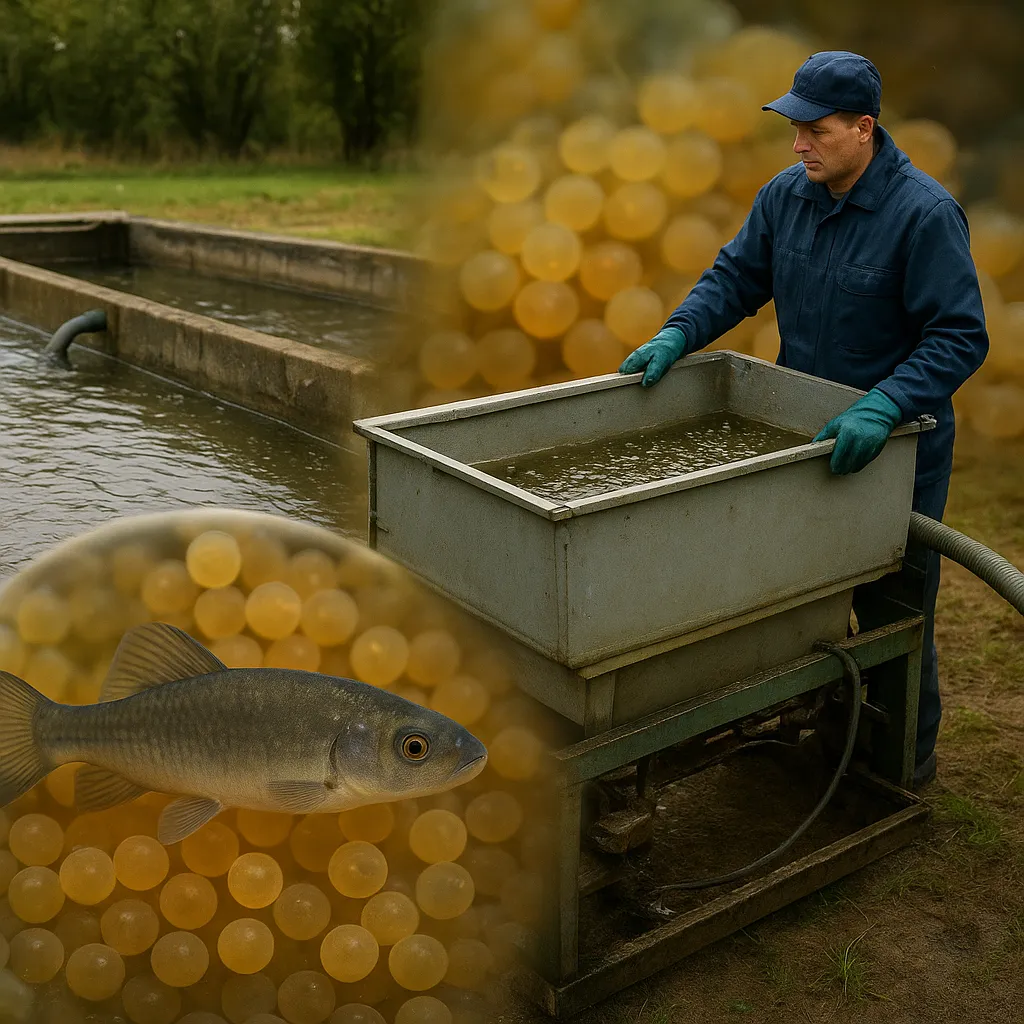 Produkcja narybku karpia – od tarła do kroczka