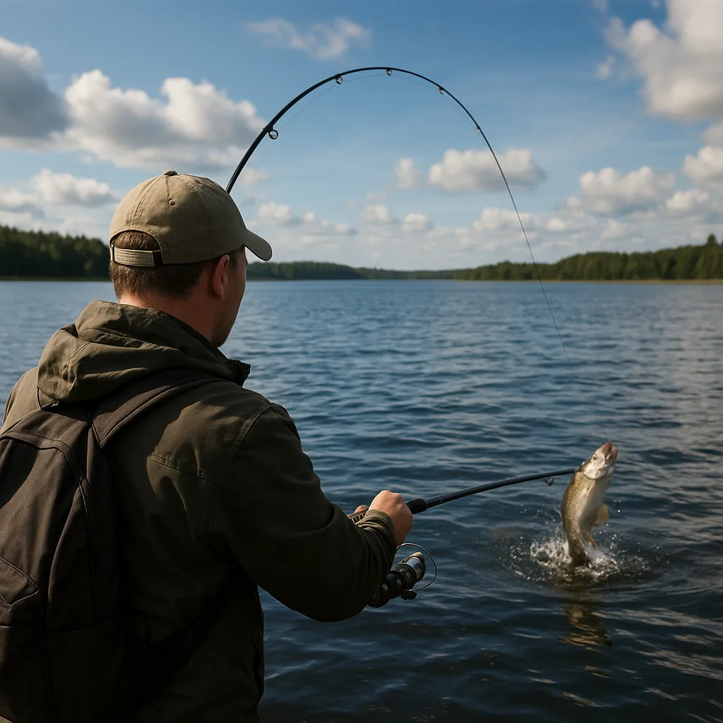 Jak znaleźć ryby w dużym jeziorze