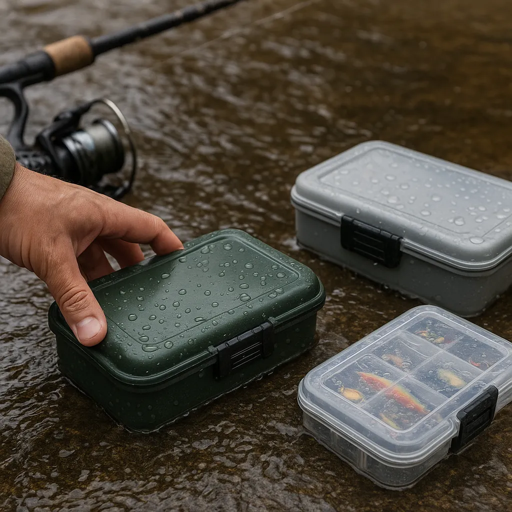 Test pudełek na przynęty – które są naprawdę wodoodporne?