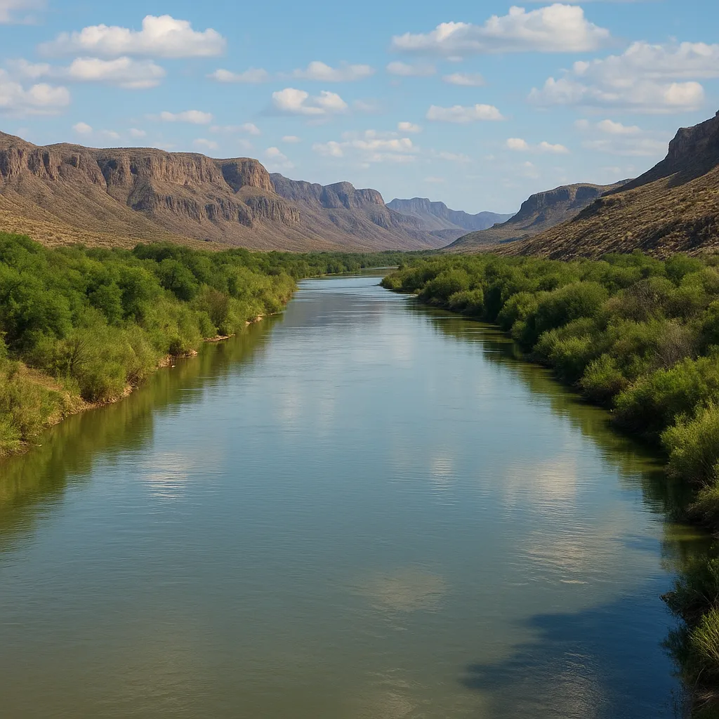 Rzeka Rio Grande – USA / Meksyk