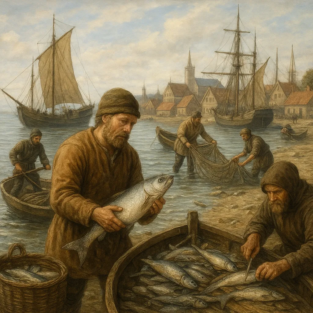 Rozwój rybołówstwa bałtyckiego w czasach Hanzy