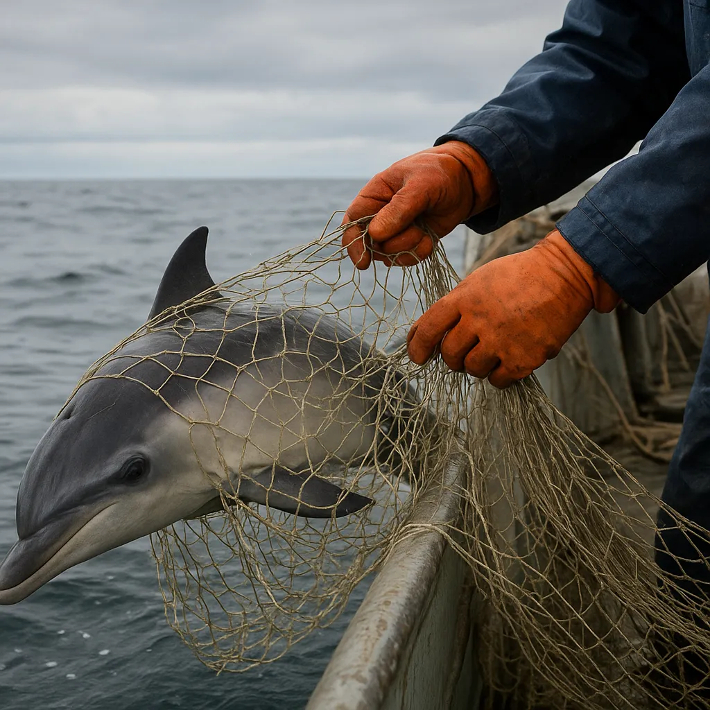 Jak ograniczyć przyłów morświna podczas połowów sieciowych