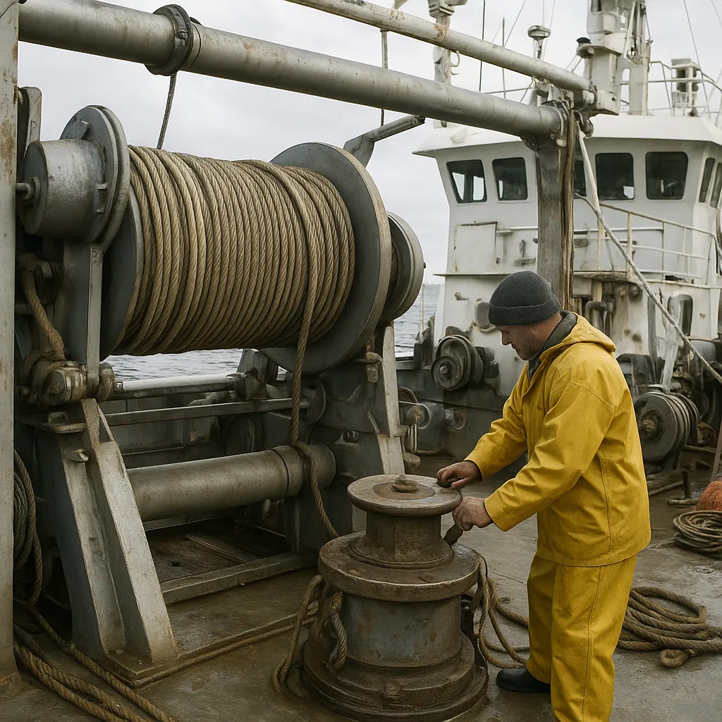 Wciągarki i kabestany w rybołówstwie – rodzaje i zastosowanie