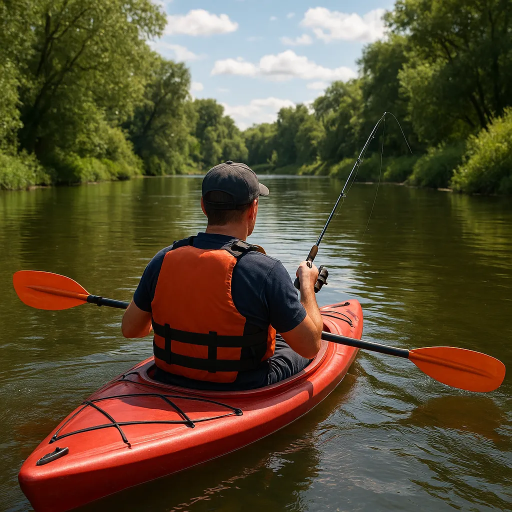 Rzeka Brda – spływ kajakiem i spinning w jednym