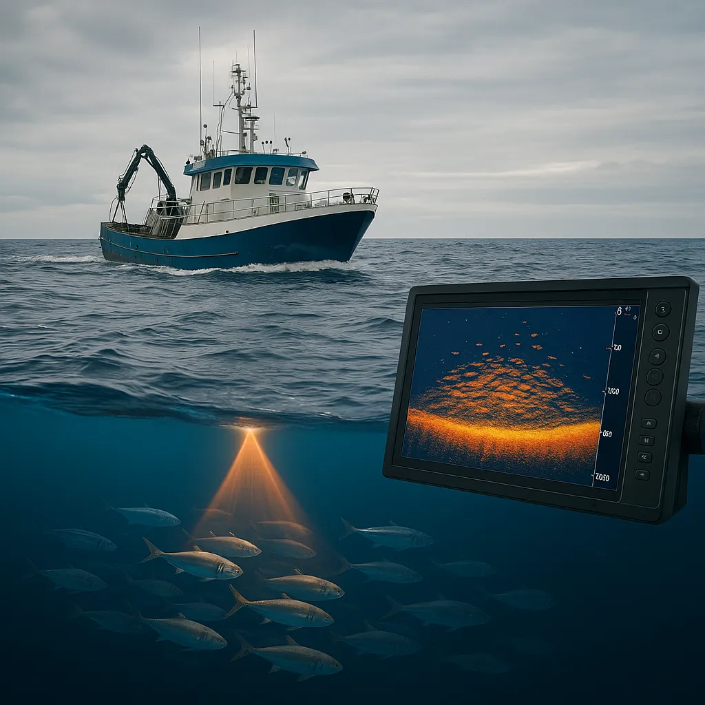 Echosondy i sonary w lokalizowaniu ławic ryb