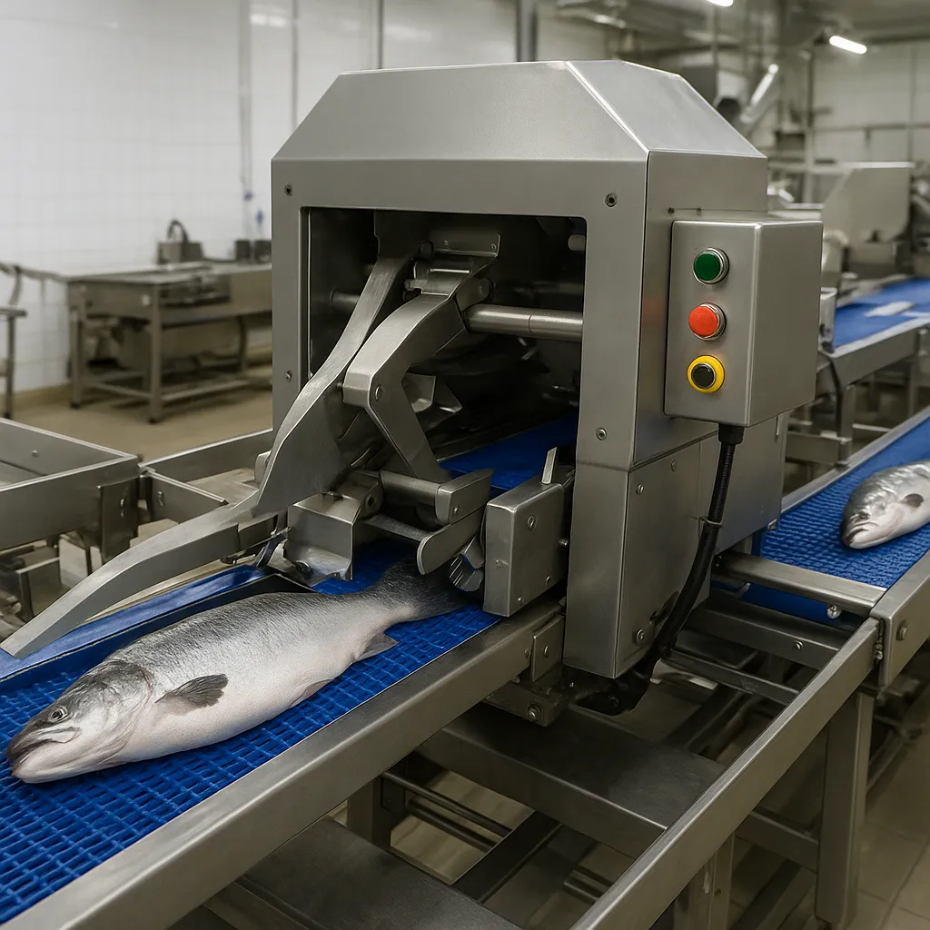 Automatyczne linie do odgławiania i patroszenia ryb – przegląd rozwiązań