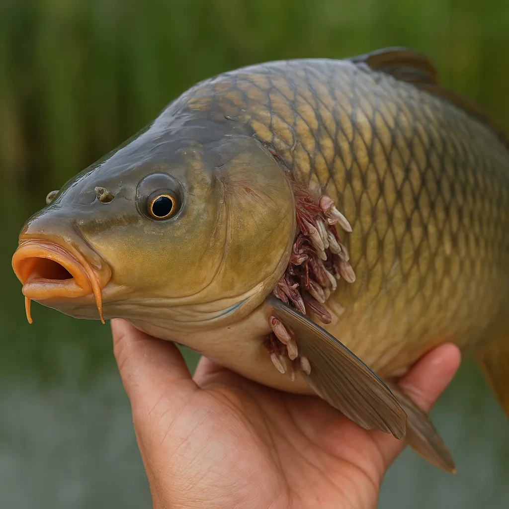 Pasożyty skrzeli u karpia i amura – jak skutecznie je zwalczać bezpiecznie dla środowiska