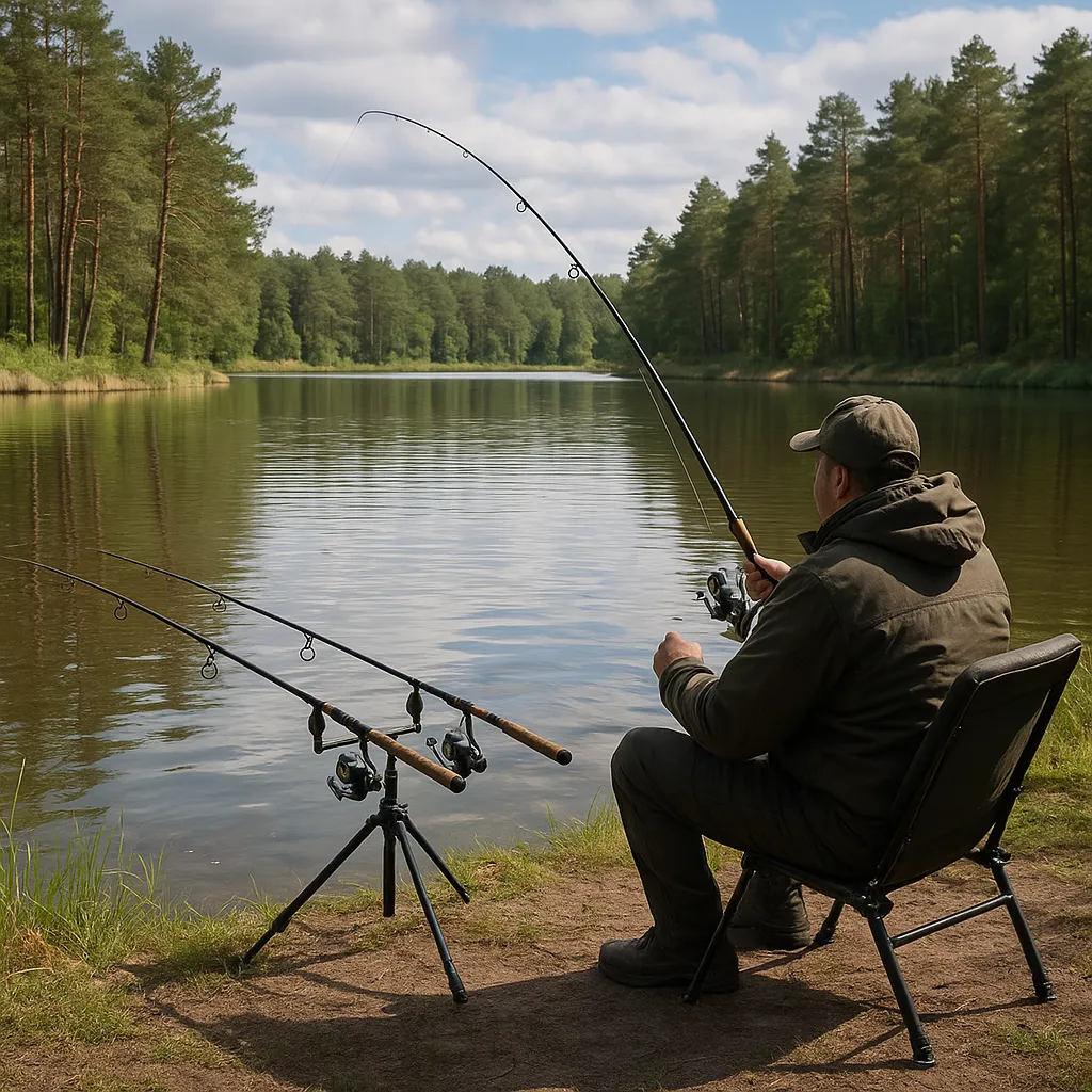 Łowisko Pod Sosnami w Tomaszów Mazowiecki – metoda na ostrożne karpie