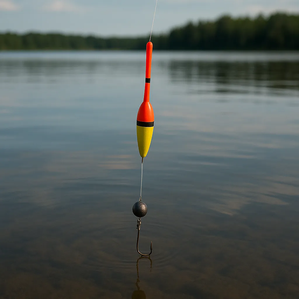 Spławik na jeziorze – budowa zestawu krok po kroku