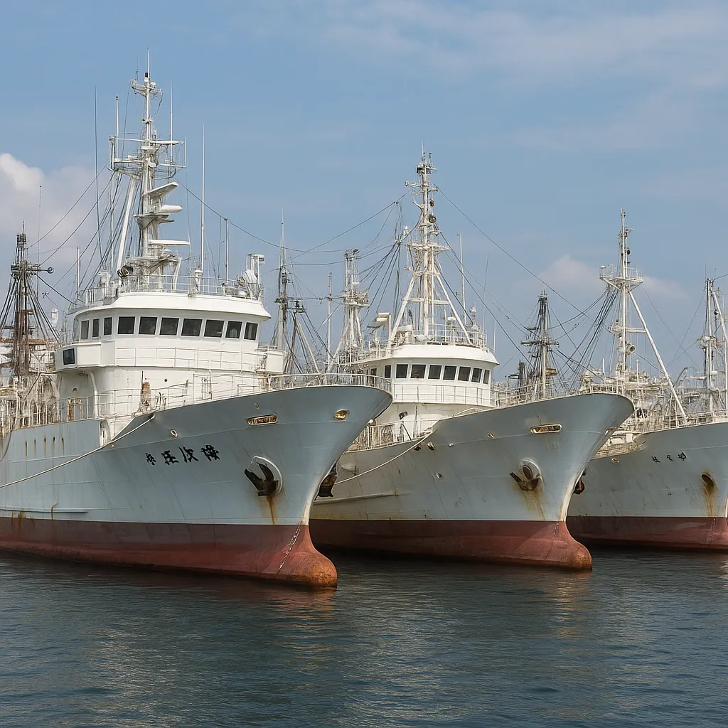 Najpopularniejsze modele japońskich statków do połowu tuńczyka