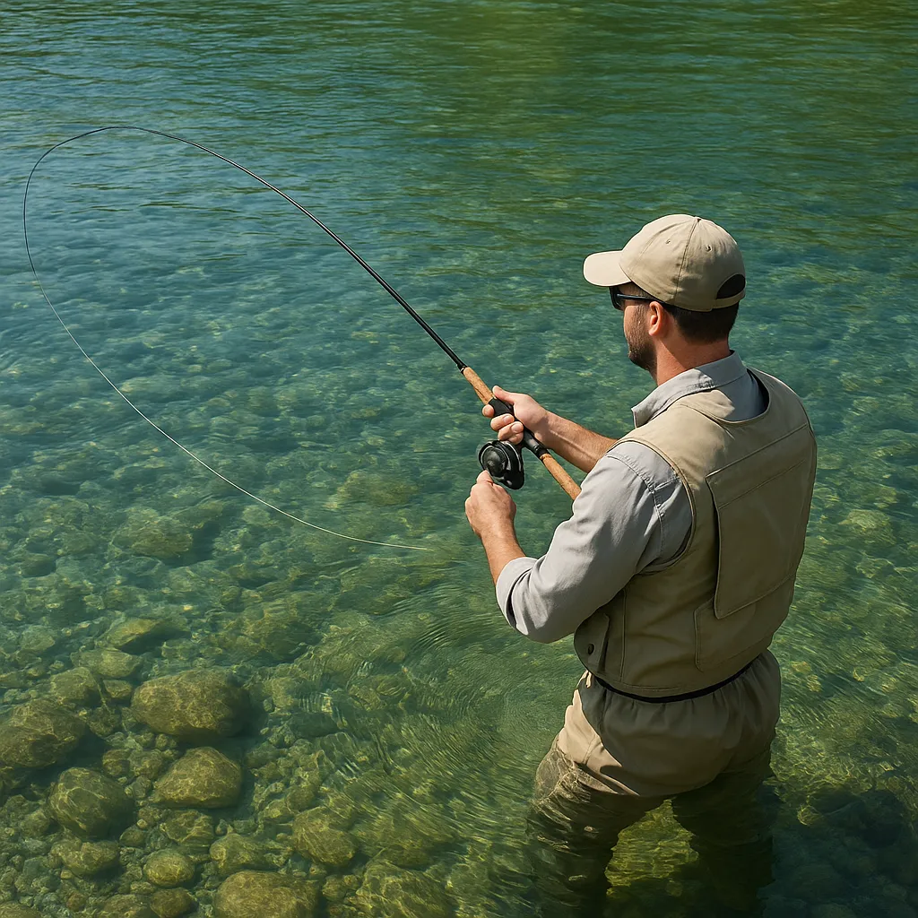 Jak łowić w przejrzystej wodzie