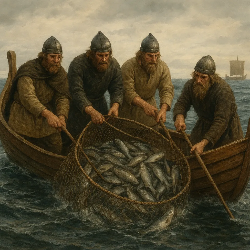 Dawne techniki połowu wikingów na Morzu Północnym