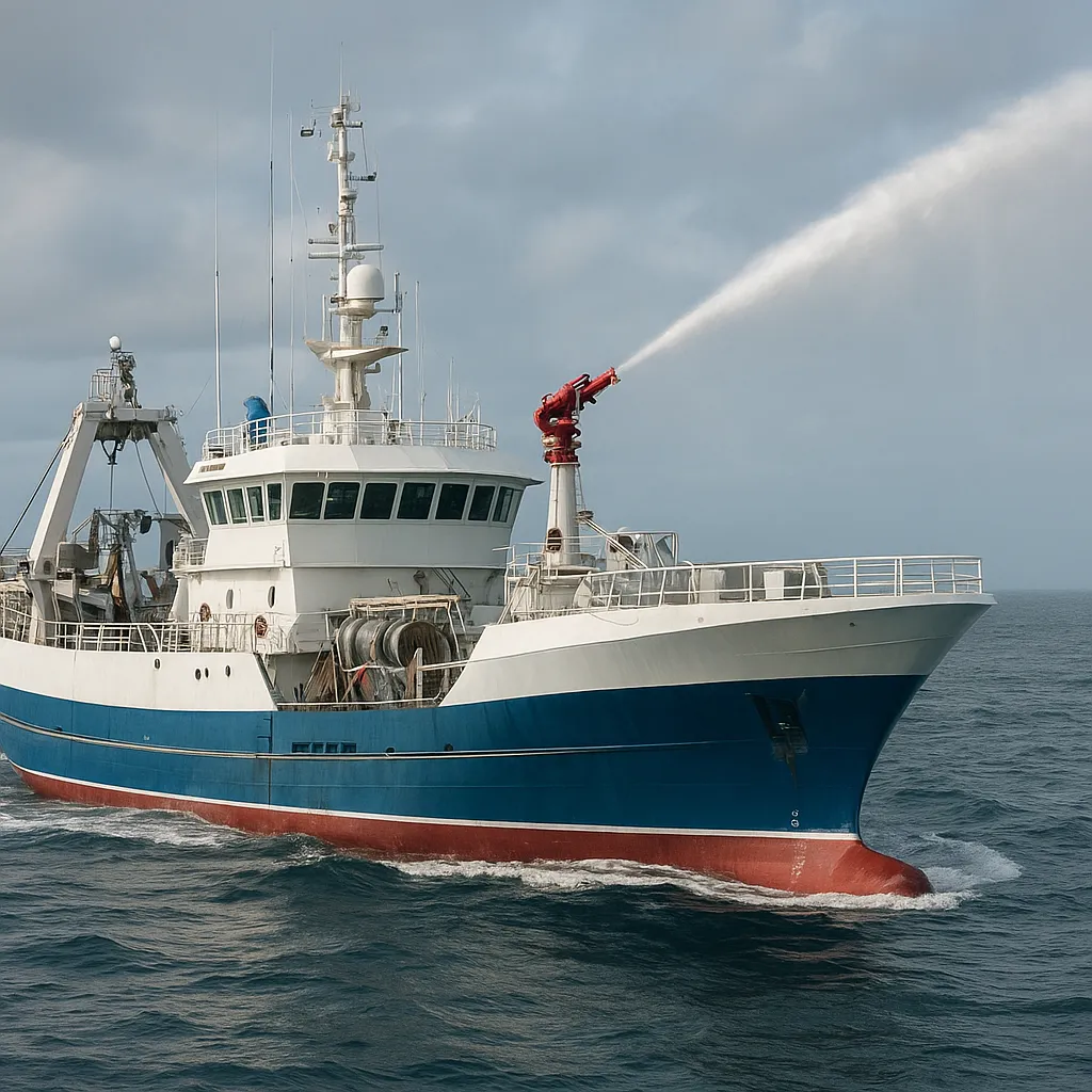 Nowoczesne systemy przeciwpożarowe na kutrach i trawlerach