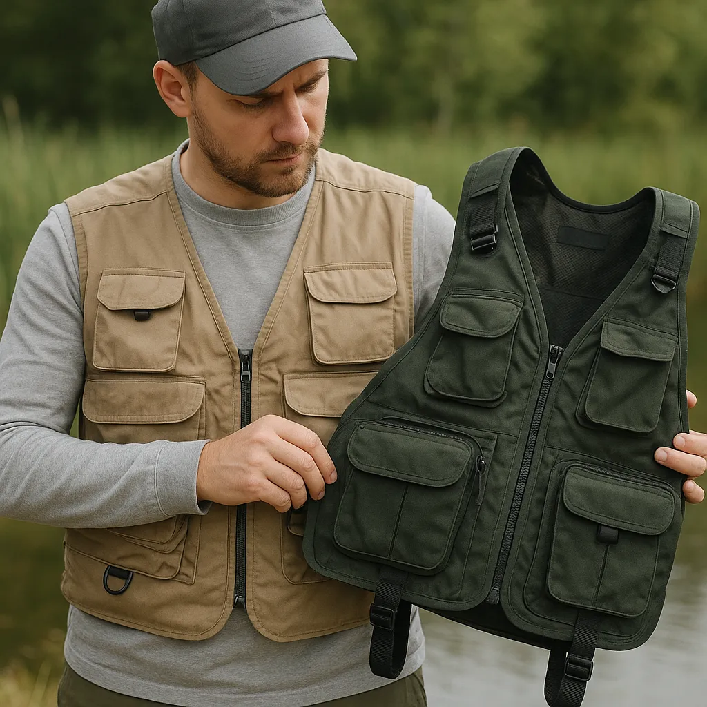 Test kamizelek spinningowych – ergonomia i pakowność