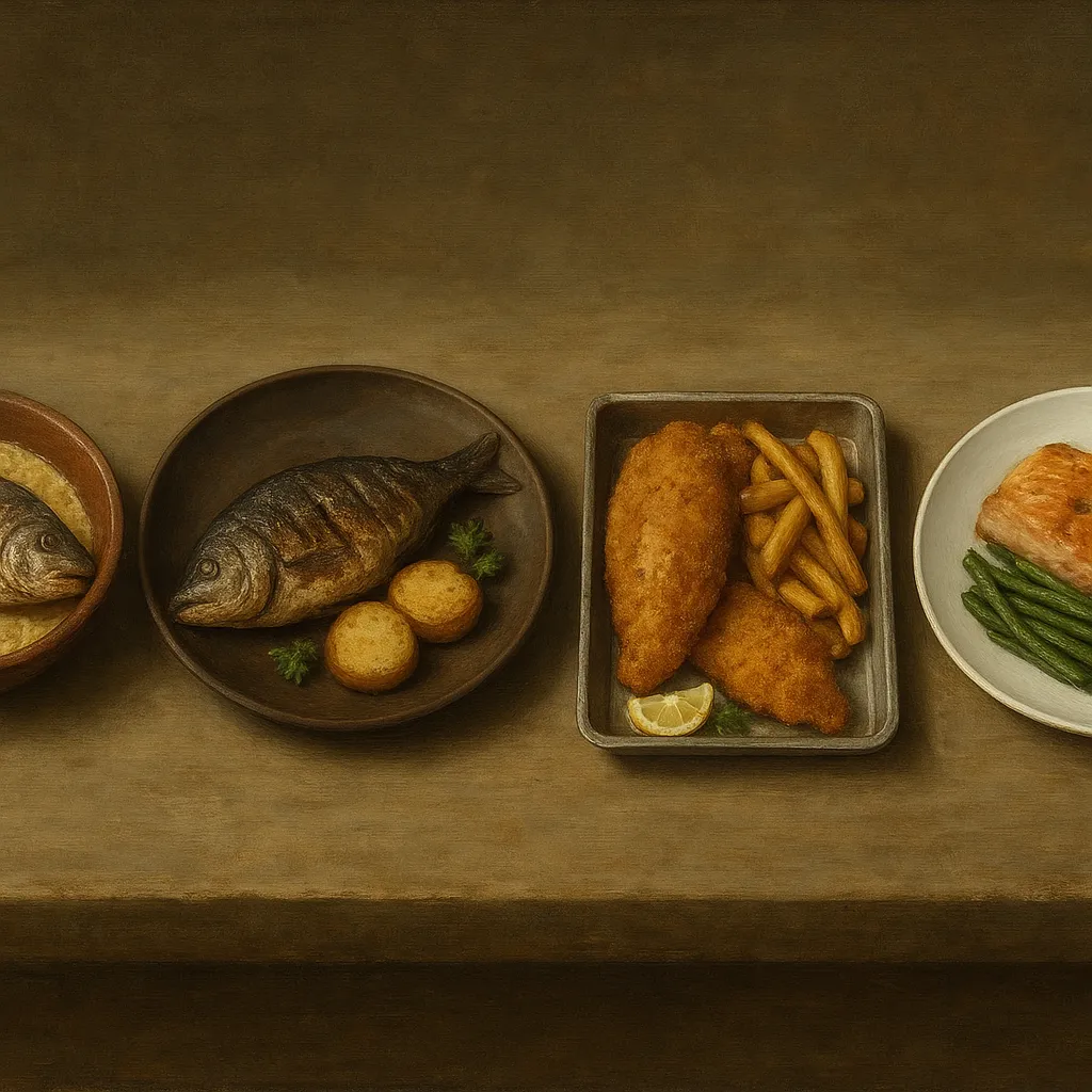 Jak zmieniały się potrawy rybne na przestrzeni wieków