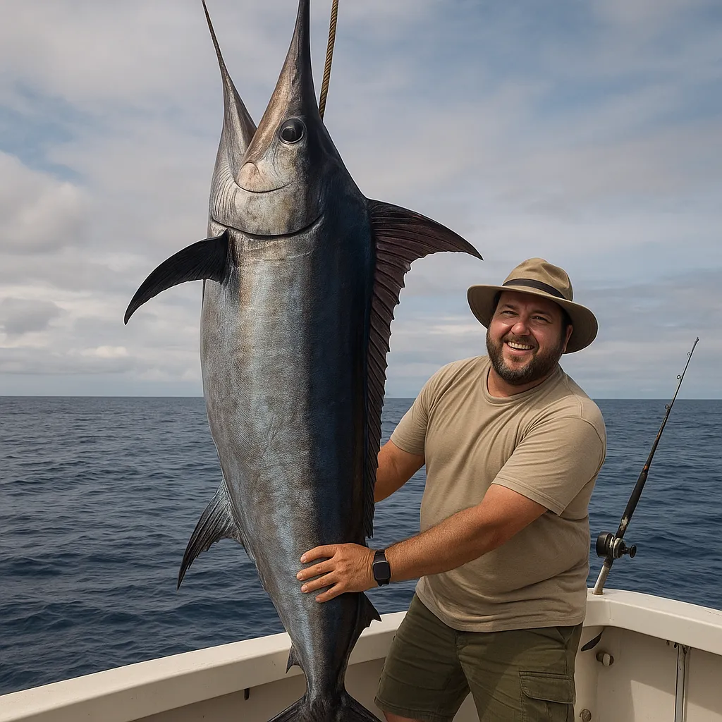 Rekordowy marlin – legenda wędkarstwa oceanicznego