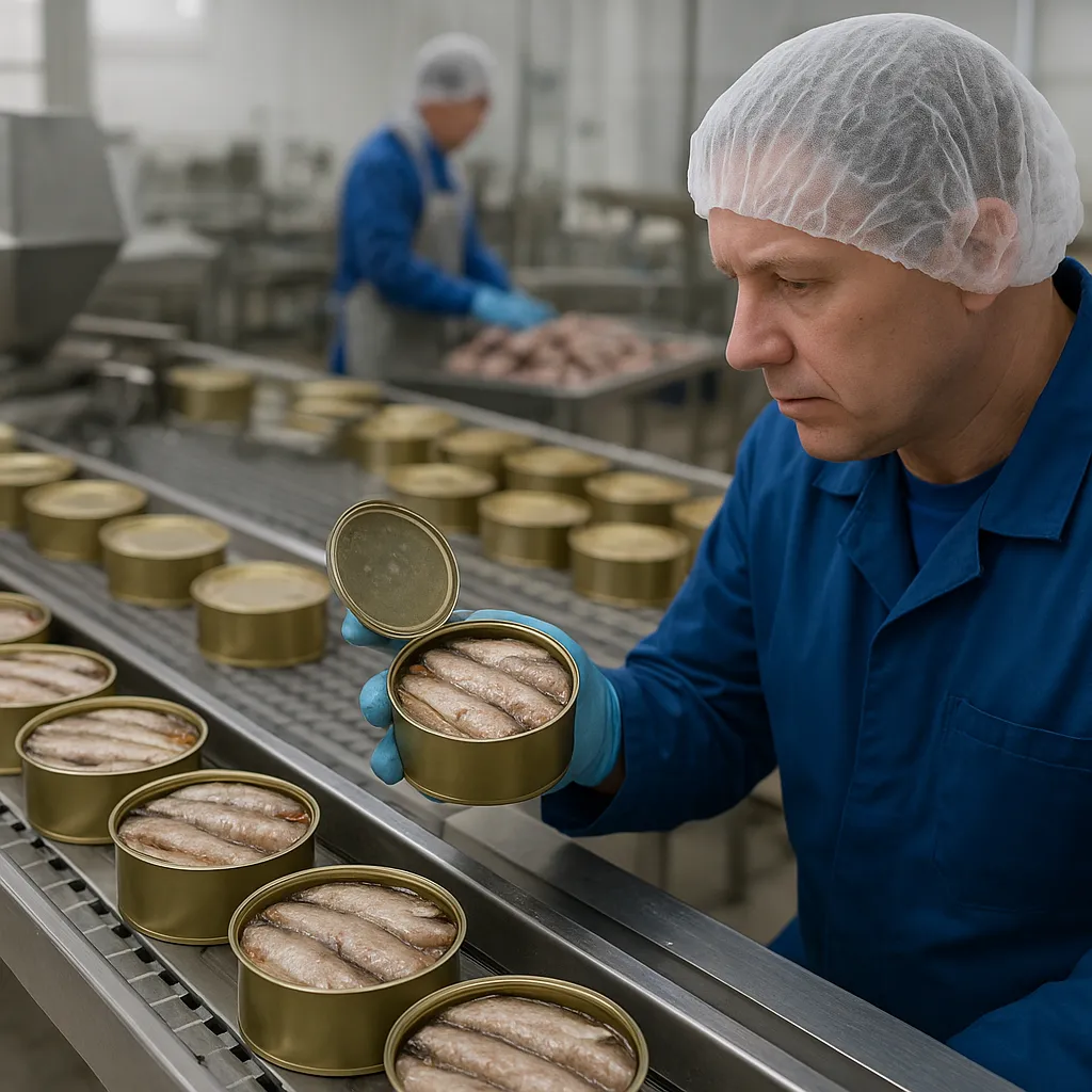 Zarządzanie ciałami obcymi w produkcji konserw rybnych
