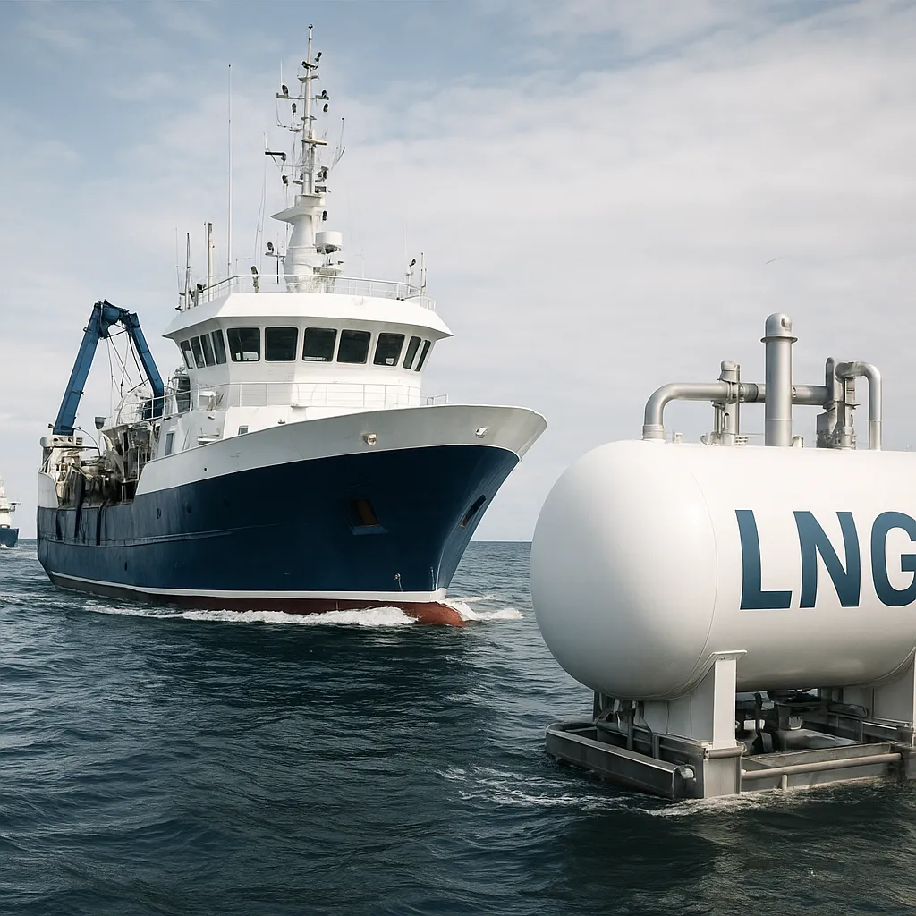 Zasilanie LNG w rybołówstwie – pierwsze wdrożenia i doświadczenia