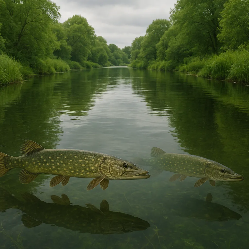 River Shannon – szczupaki w zielonej scenerii
