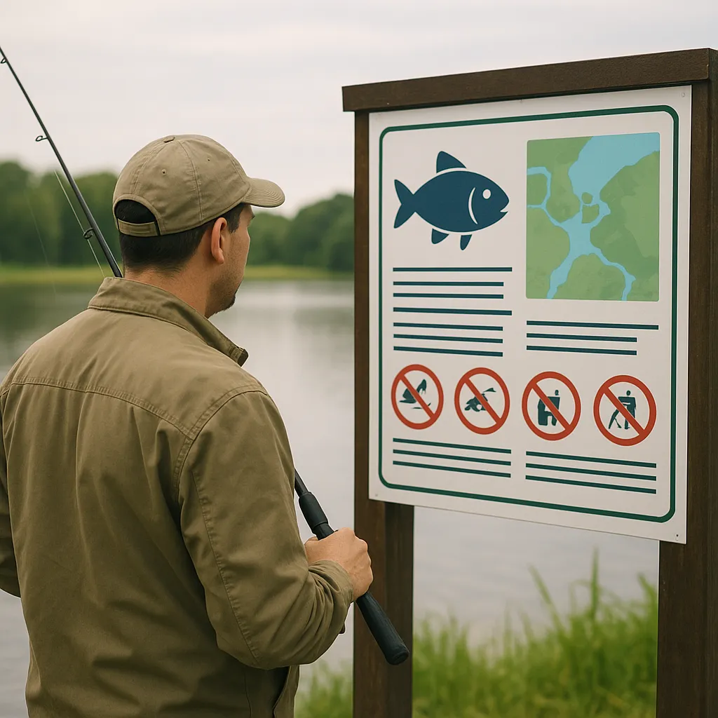 Oznakowanie łowisk – jak czytać tablice informacyjne