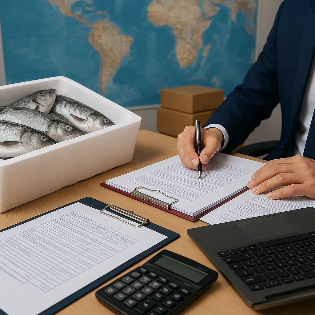 Jak przygotować dokumentację eksportową dla branży rybnej?