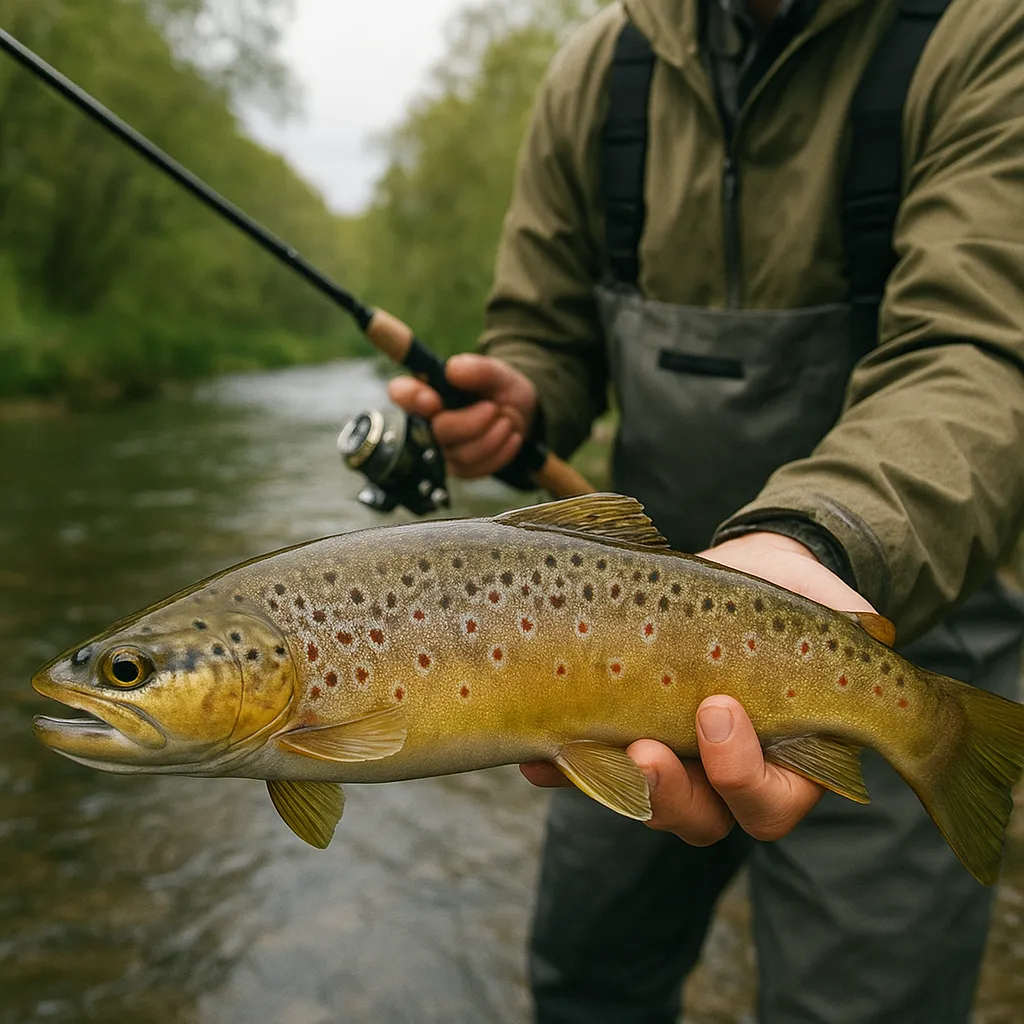 Pstrąg potokowy – okres ochronny i zasady spinningu