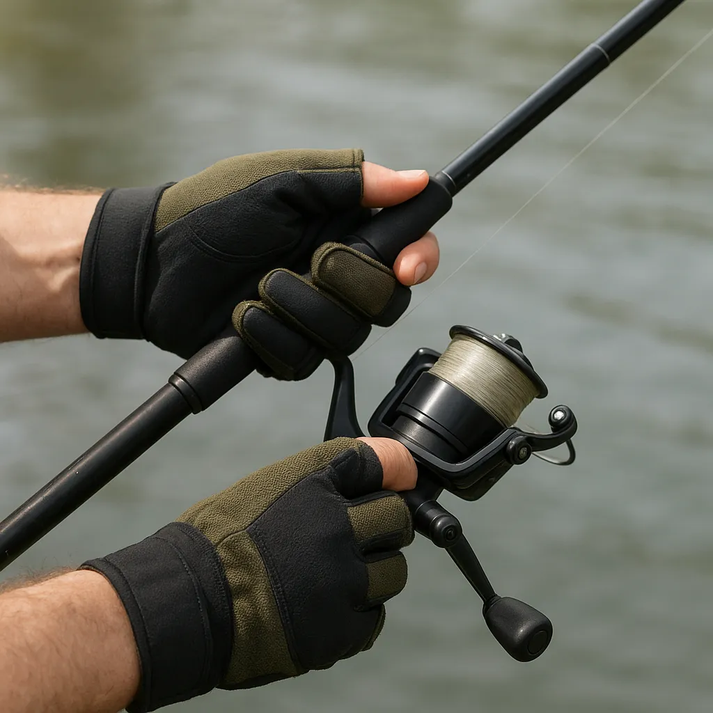 Test rękawic wędkarskich – ochrona dłoni podczas holu