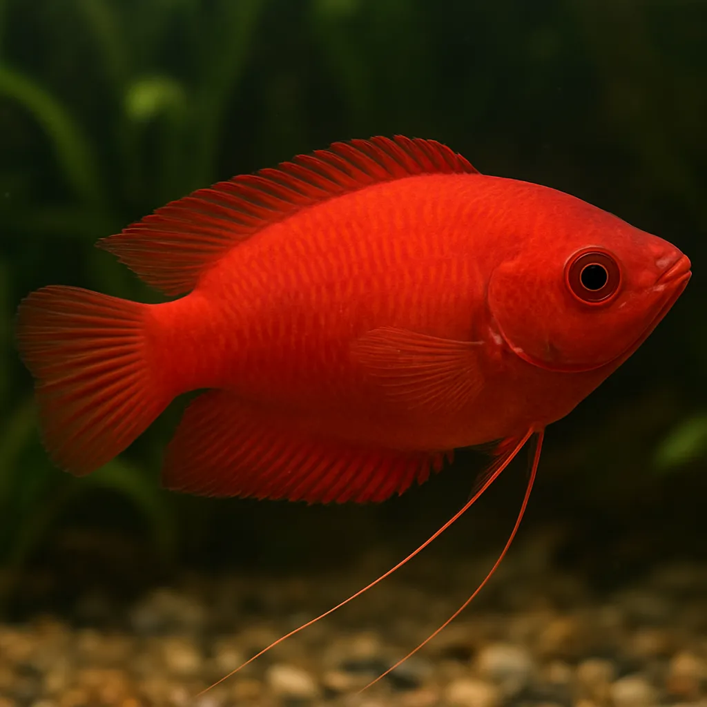 Gurami czerwony – Trichopodus trichopterus