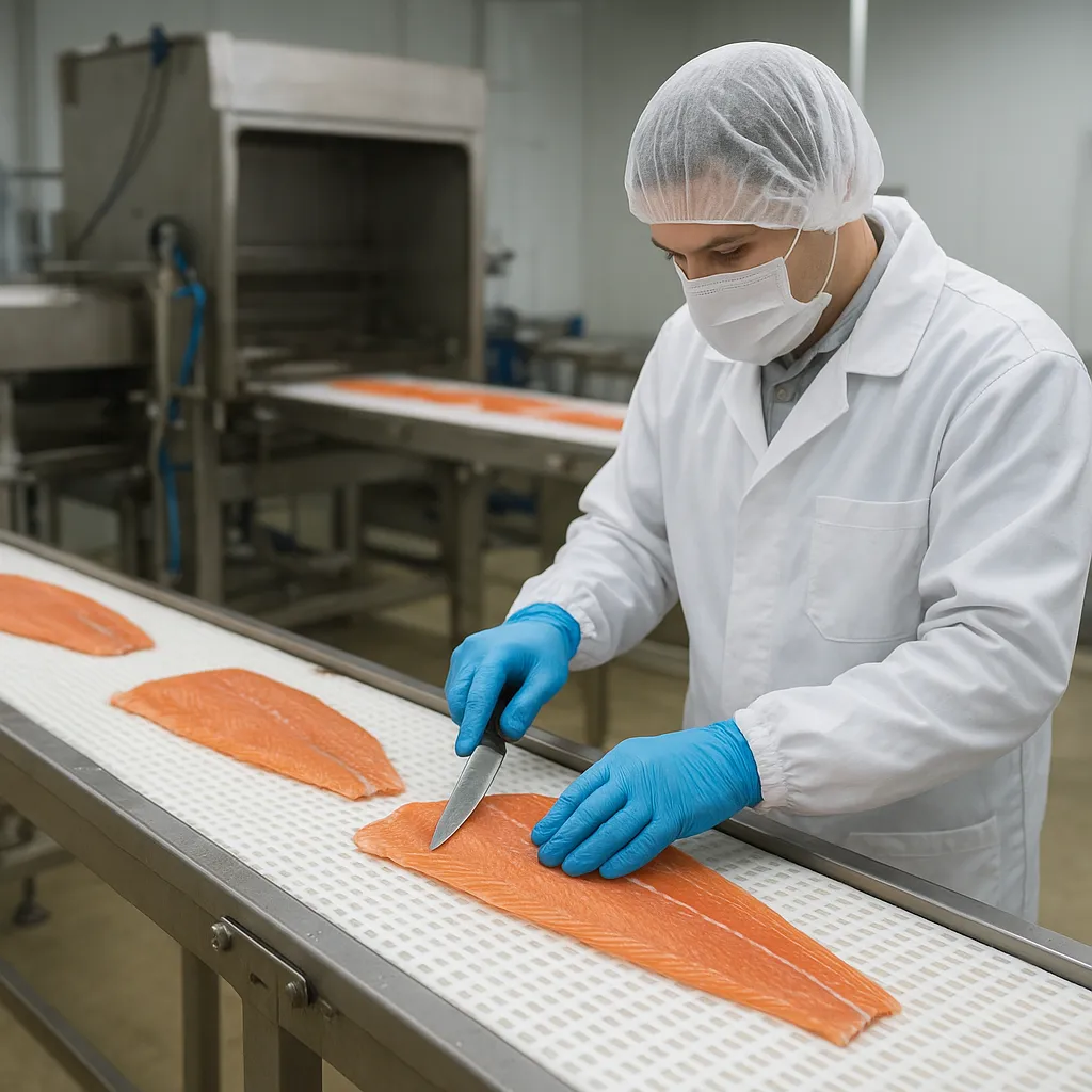 Wymagania sanitarne dla linii do filetowania ryb