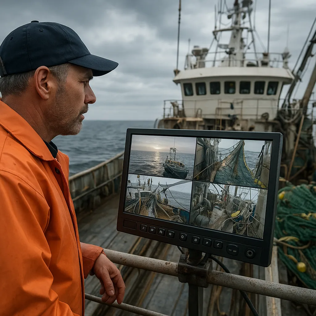 Systemy CCTV na pokładzie – kontrola pracy i zgodność z przepisami