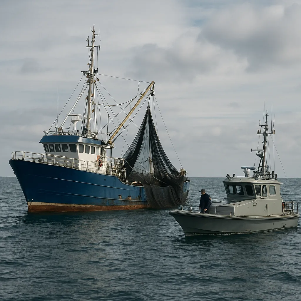Jak wygląda kontrola połowów na morzu