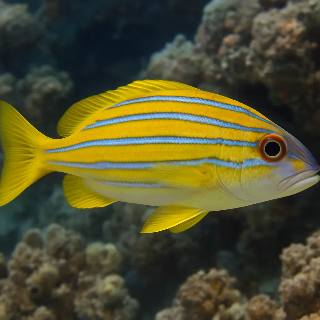 Kaniak cętkowany – Lutjanus kasmira