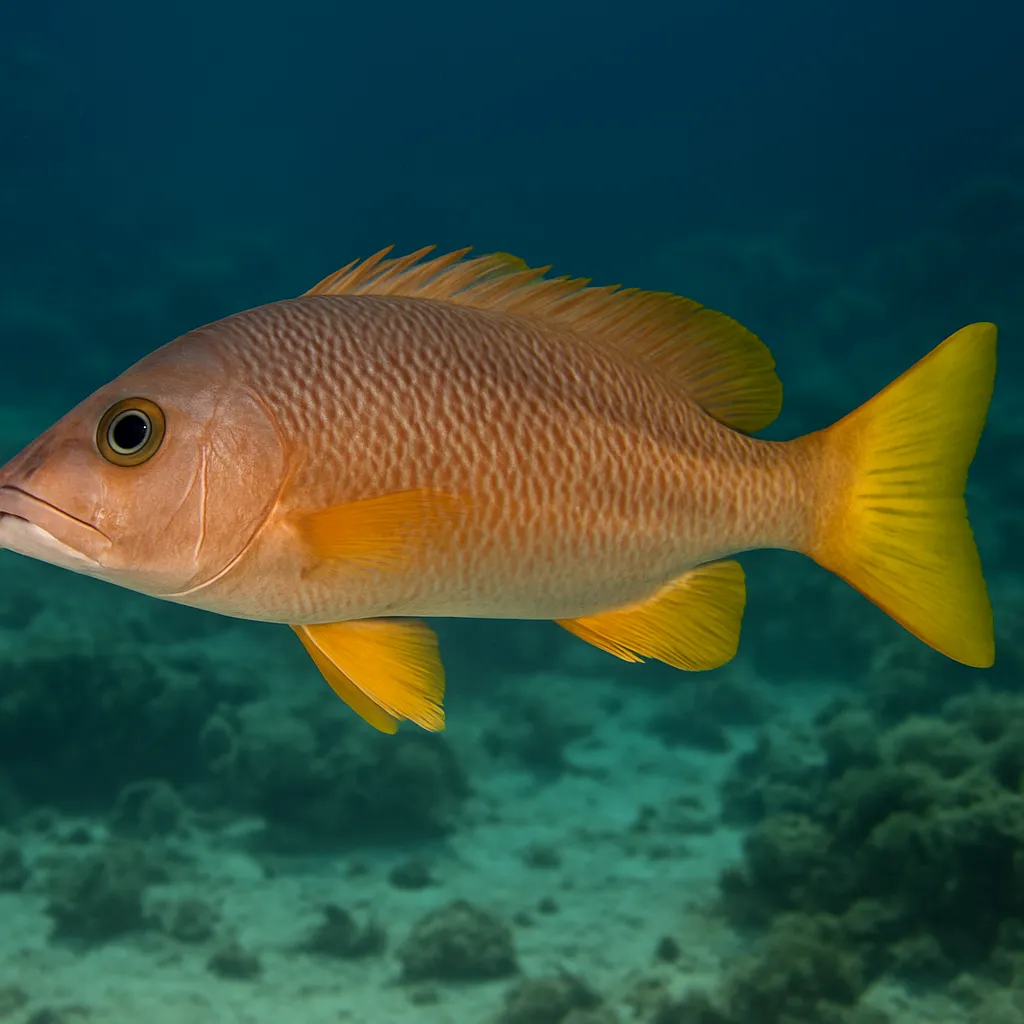 Kaniak żółtopłetwy – Lutjanus fulviflamma