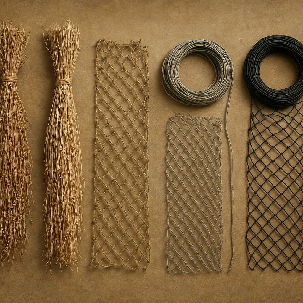 Rozwój sieci rybackich – od lnu i konopi po nowoczesne włókna syntetyczne