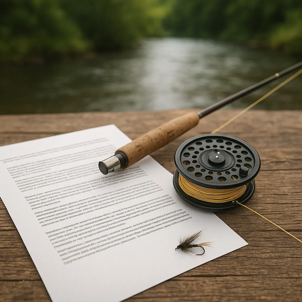 Przepisy dotyczące połowu metodą muchową – wymogi formalne