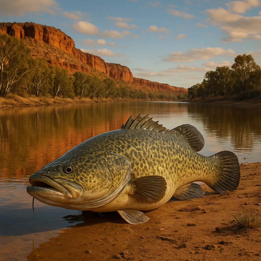 River Murray – murray cod i outback