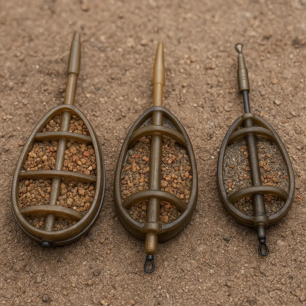 Podajniki method feeder – który kształt najlepiej trzyma się dna?