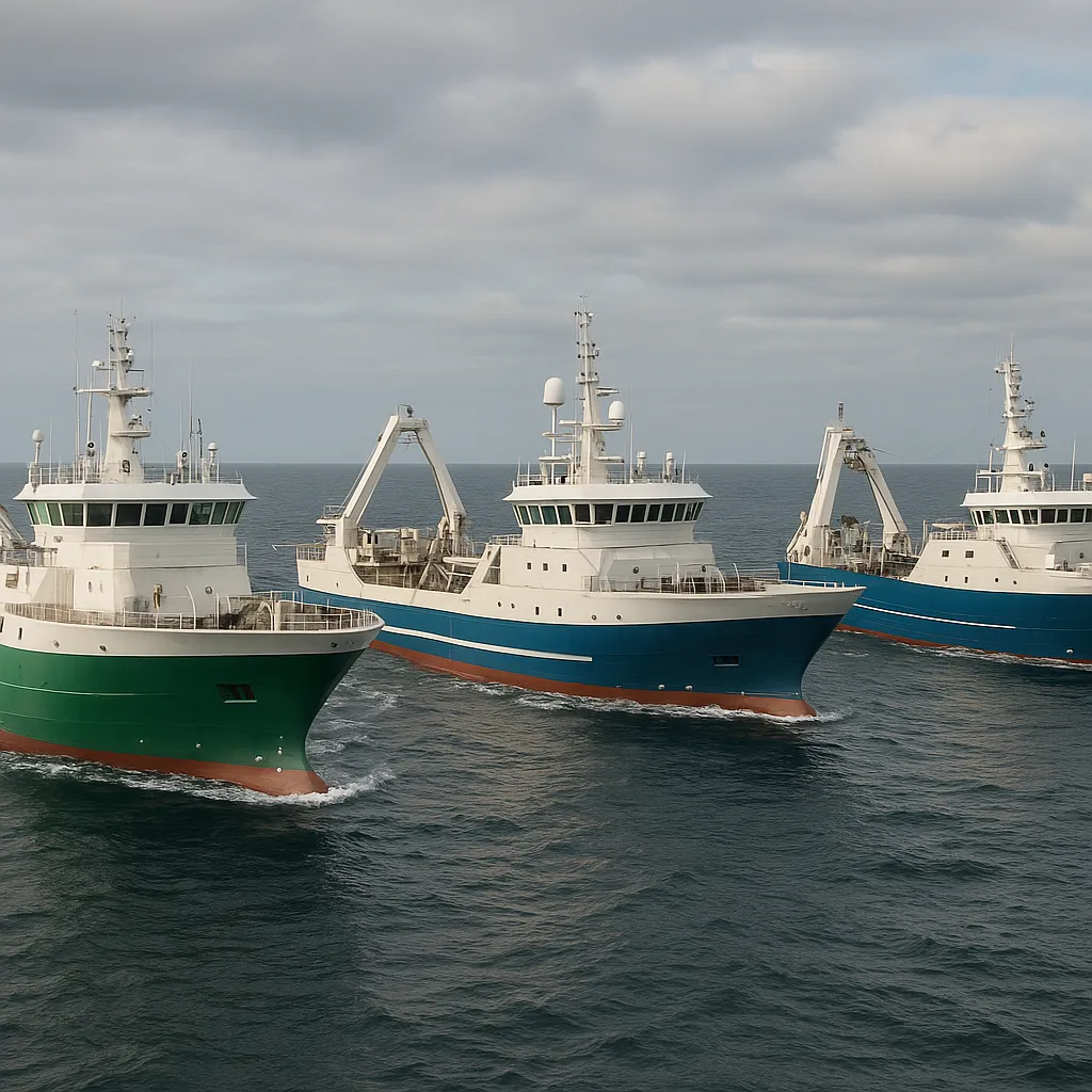 Modele statków do połowów dalekomorskich – przegląd konstrukcji