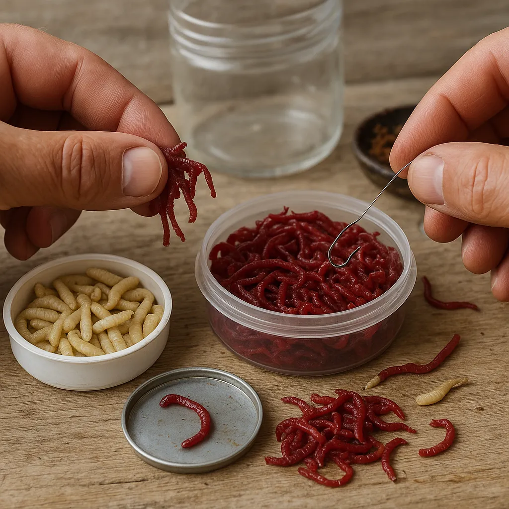 Jak przygotować robaki i ochotkę do łowienia