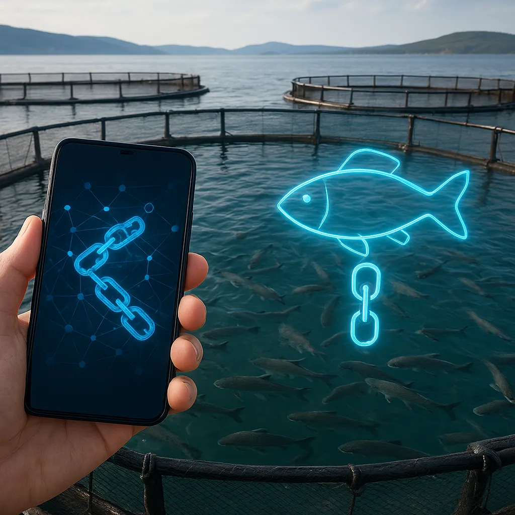 Blockchain w śledzeniu pochodzenia ryb z hodowli