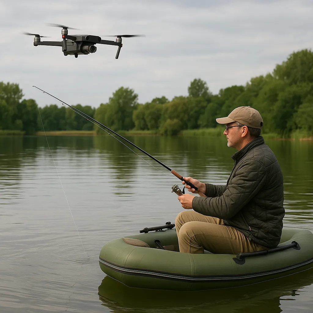 Wędkowanie z drona – czy to zgodne z przepisami
