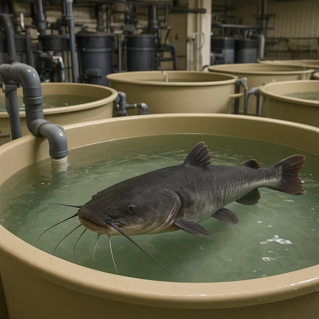 Hodowla suma afrykańskiego w systemie recyrkulacyjnym