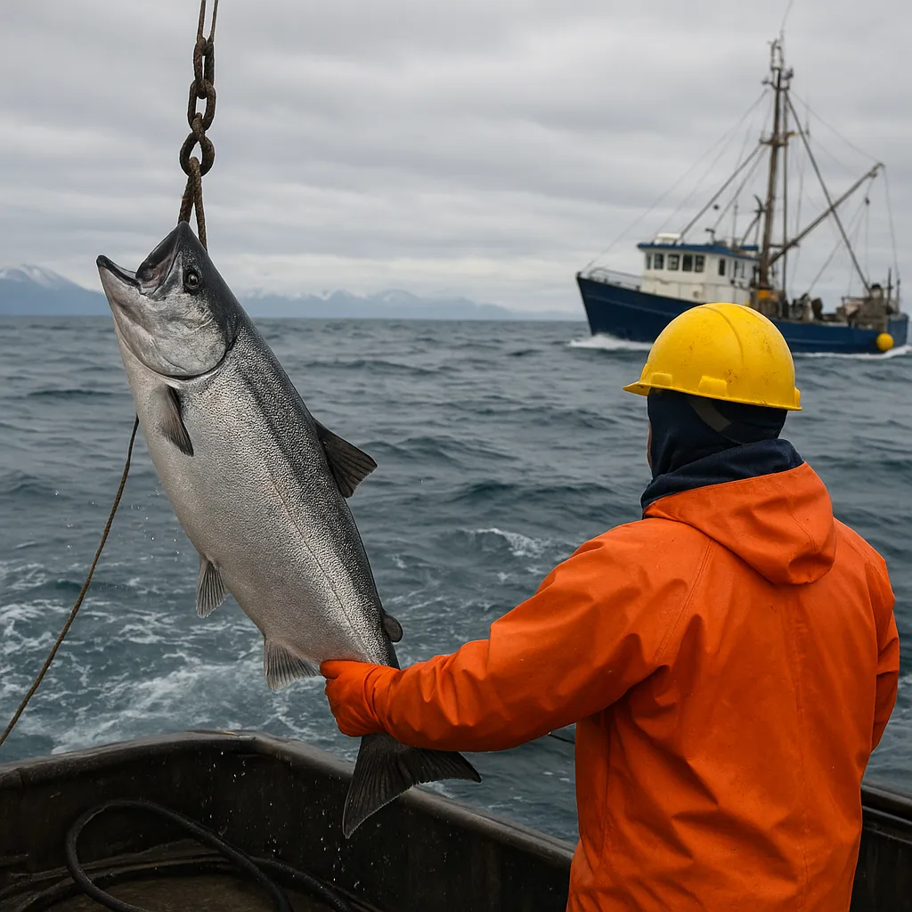 Połów łososia w wodach morskich – regulacje i praktyka