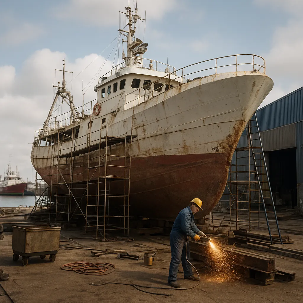 Remont generalny kutra – zakres prac i realne koszty