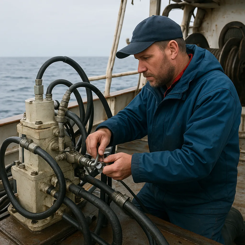 Hydraulika siłowa na kutrze – podstawy działania i konserwacja