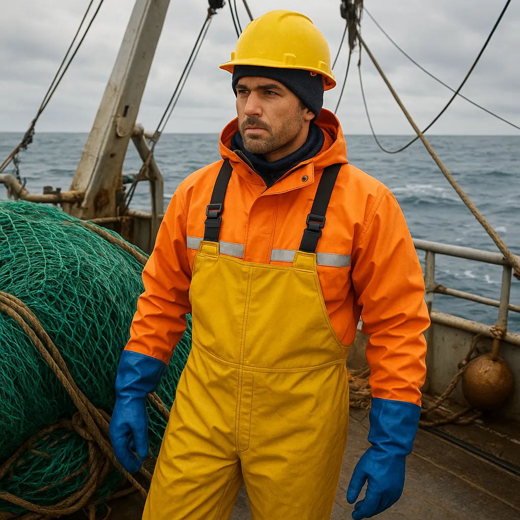 Jak dobrać odzież ochronną do pracy w rybołówstwie morskim