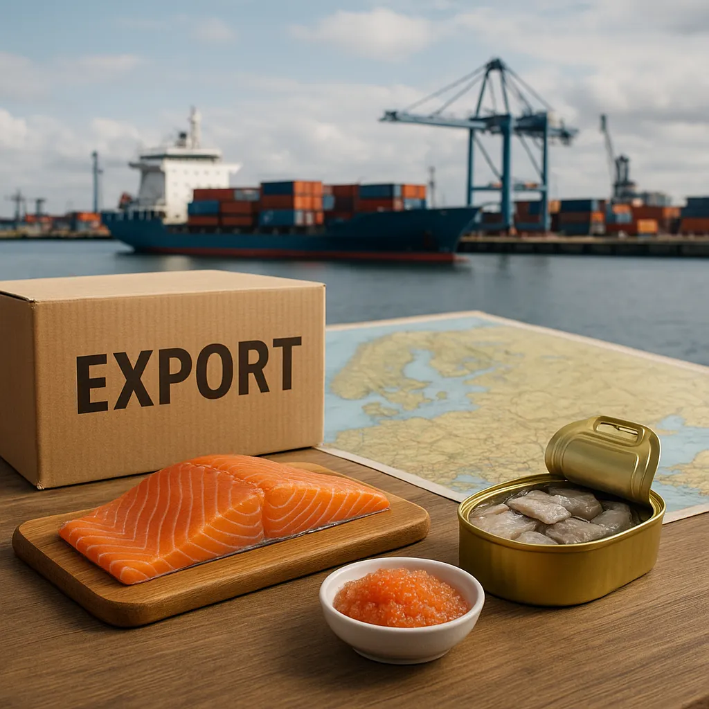 Eksport przetworów rybnych do Skandynawii – wymagania i preferencje